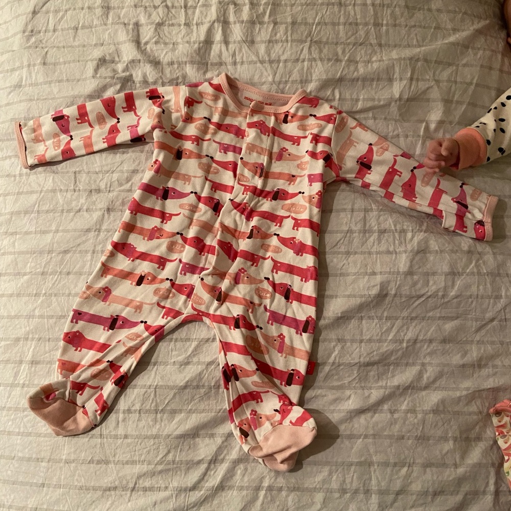Magnetic Me baby onesie